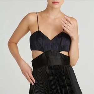 Amur Elodie Dress - Navy/Black